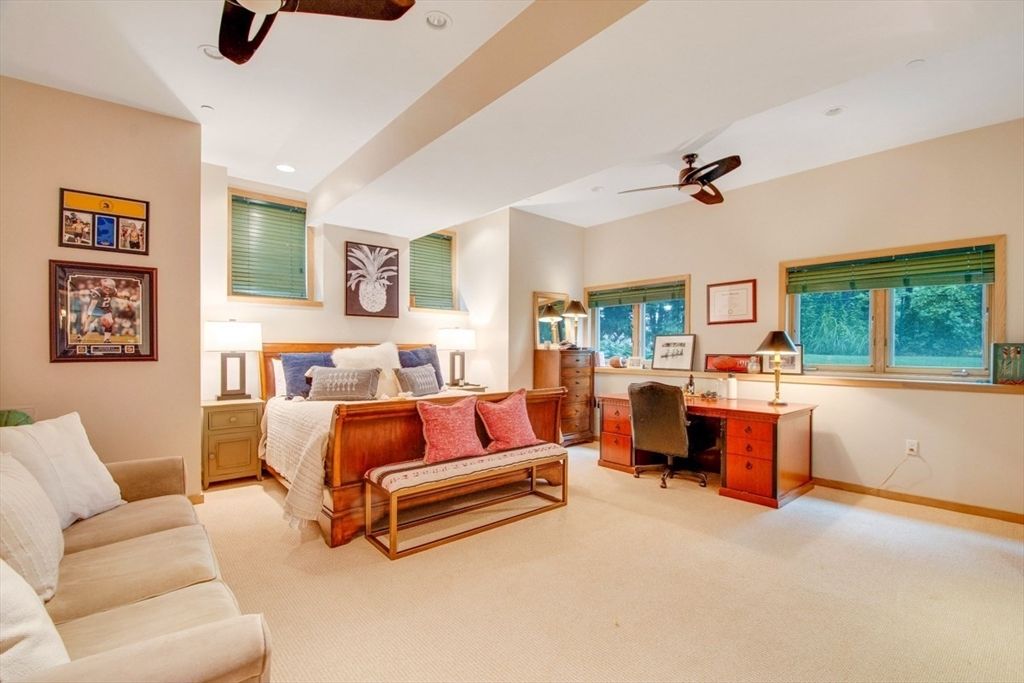 Home Office, Interior, Living room, Recessed Lighting