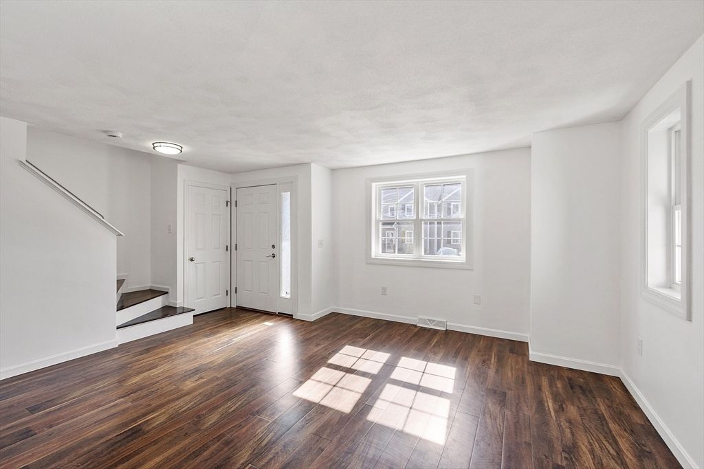 Empty room, Interior, Wood Texture Flooring