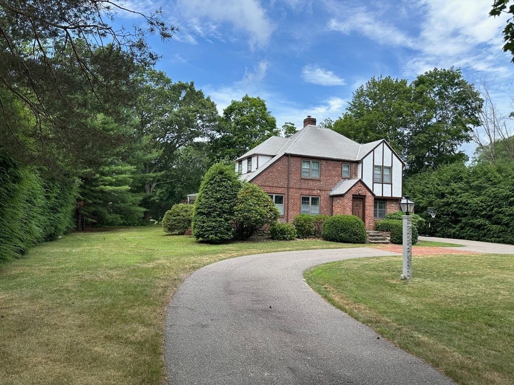Backyard, Exterior, Facade, Brick Facade, Tudor Revival