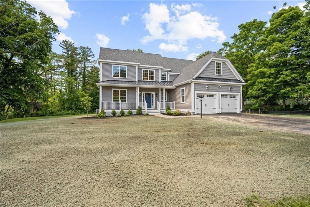 Attached, Backyard, Exterior, Facade, Farmhouse