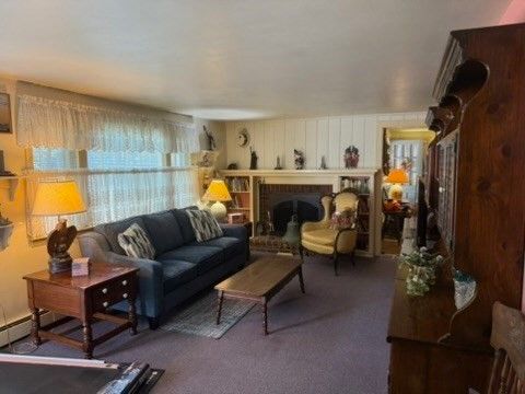 Fireplace, Interior, Living room