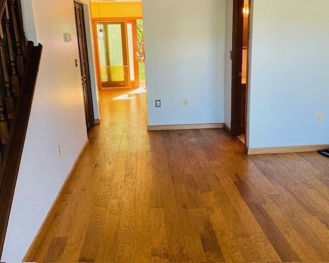 Empty room, Interior, Wood Texture Flooring