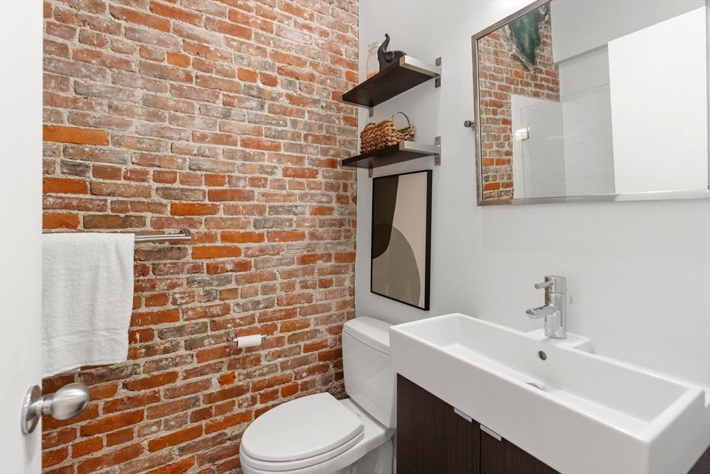 Bathroom, Interior, Stone Walls
