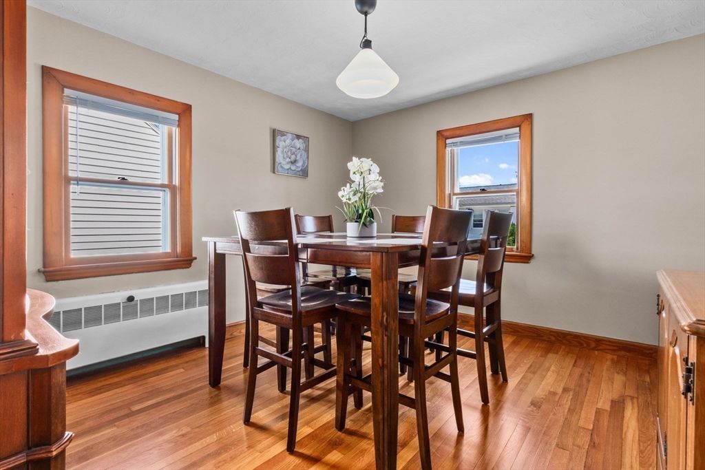 Dining room, Interior, Wood Texture Flooring