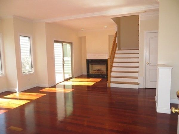 Fireplace, Interior, Recessed Lighting, Wood Texture Flooring