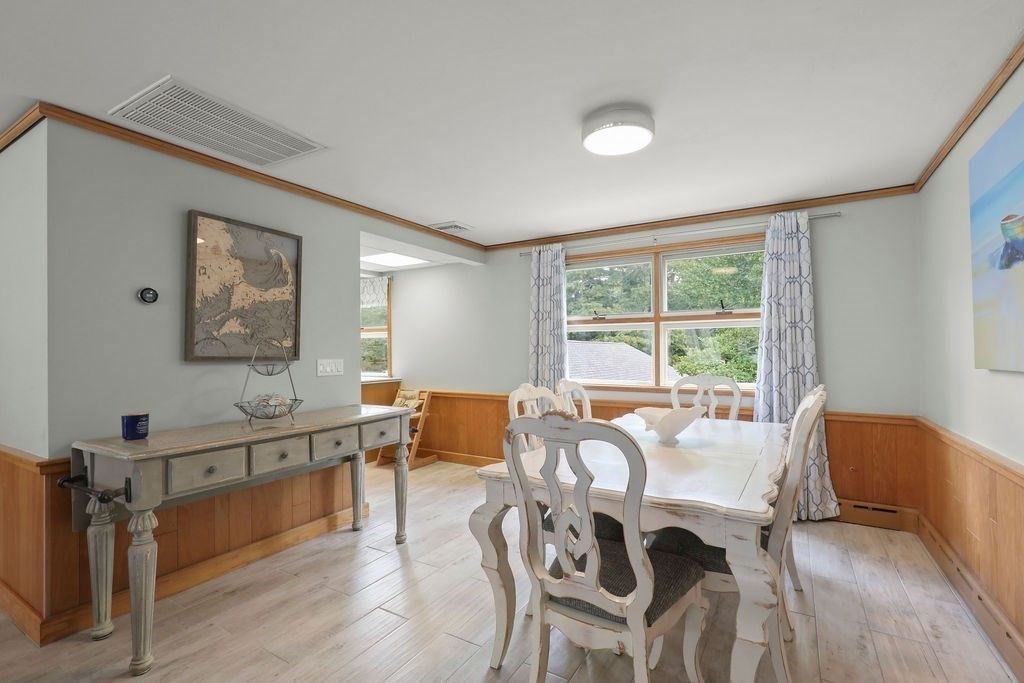 Dining room, Interior, Wood Texture Flooring