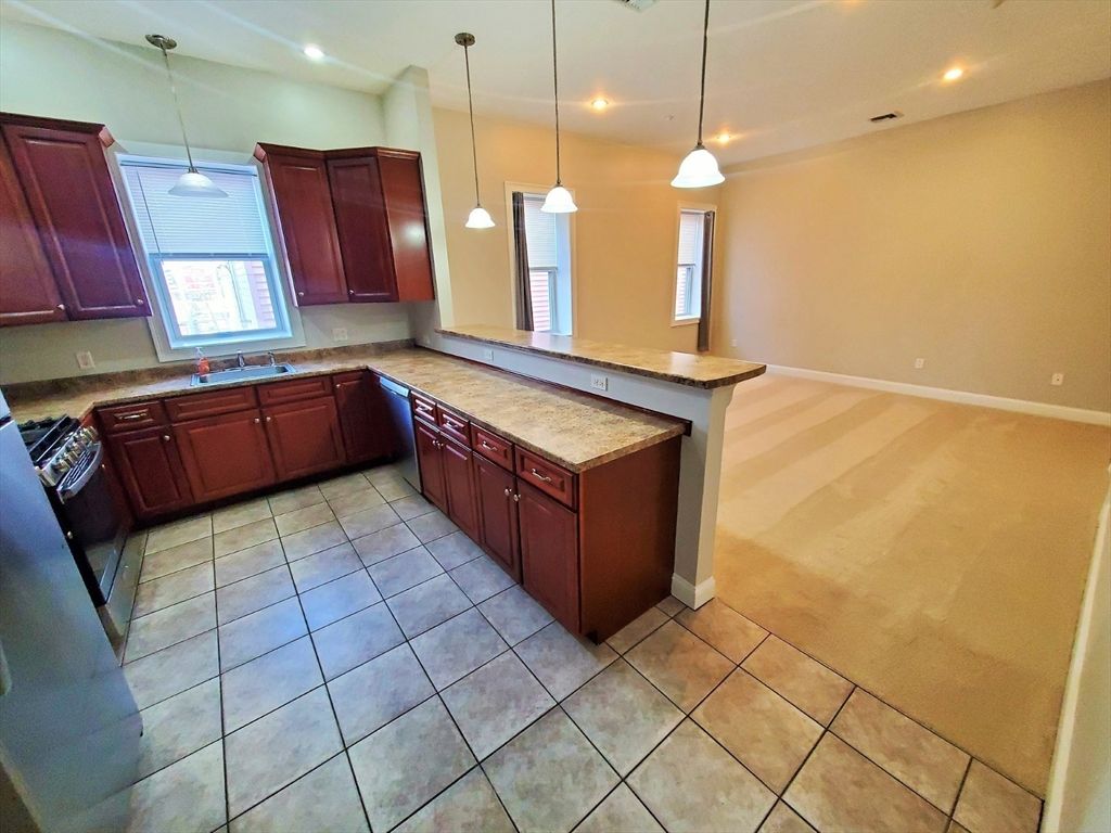 Interior, Kitchen, Pendant Lights, Recessed Lighting