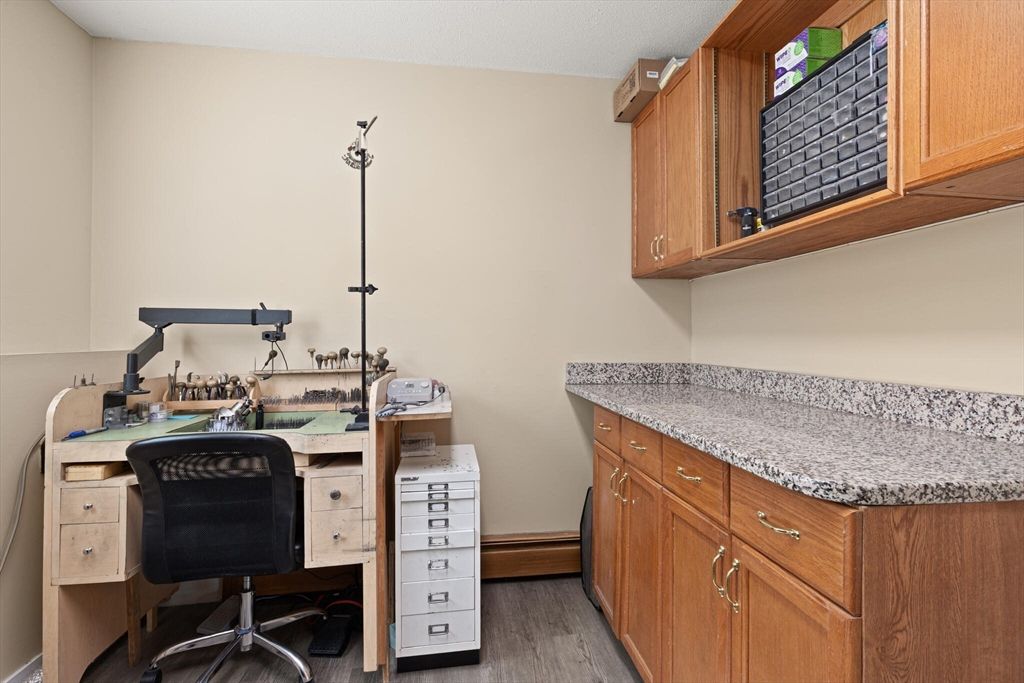 Home Office, Interior, Wood Texture Flooring