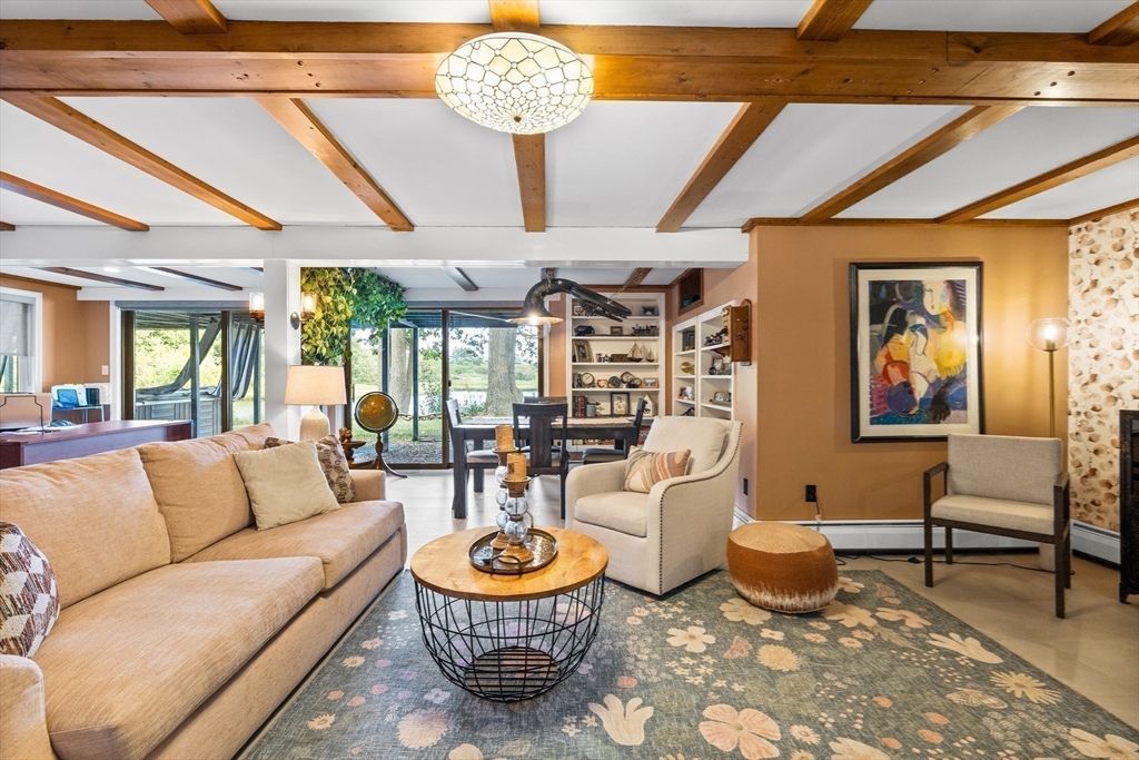 Dining room, Interior, Living room, Wooden Beams