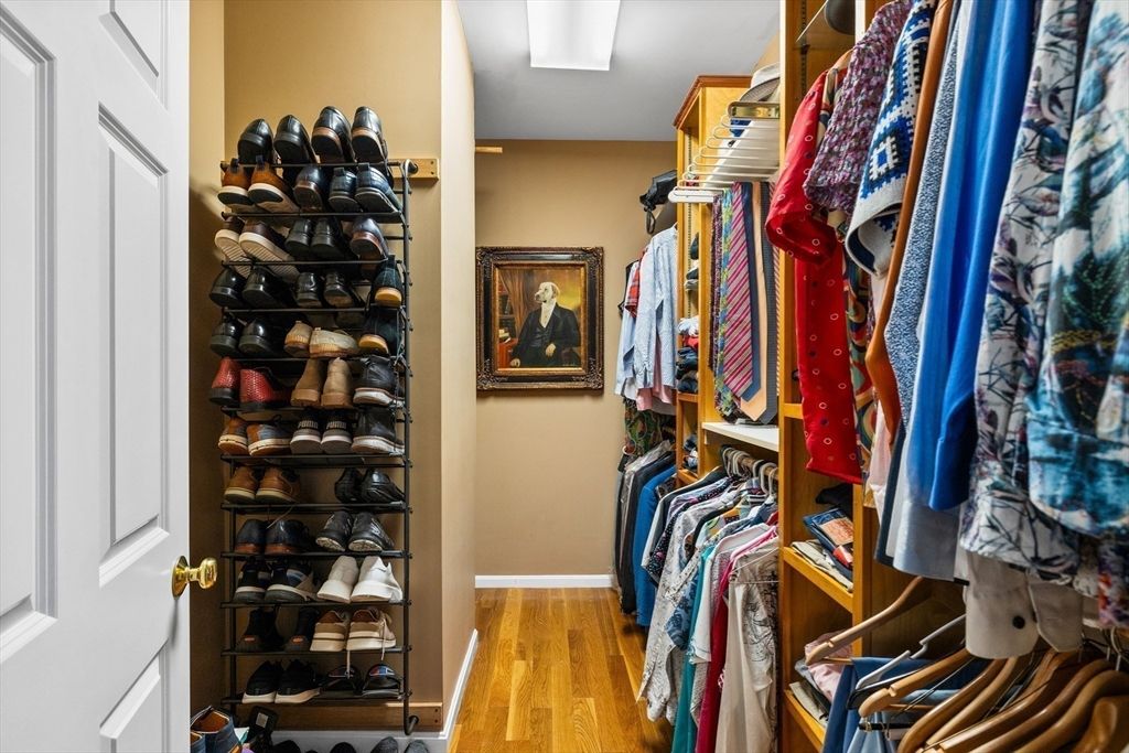 Interior, Walk-in Closets, Wood Texture Flooring