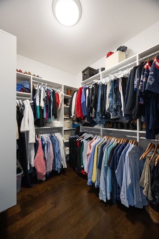 Interior, Walk-in Closets, Wood Texture Flooring