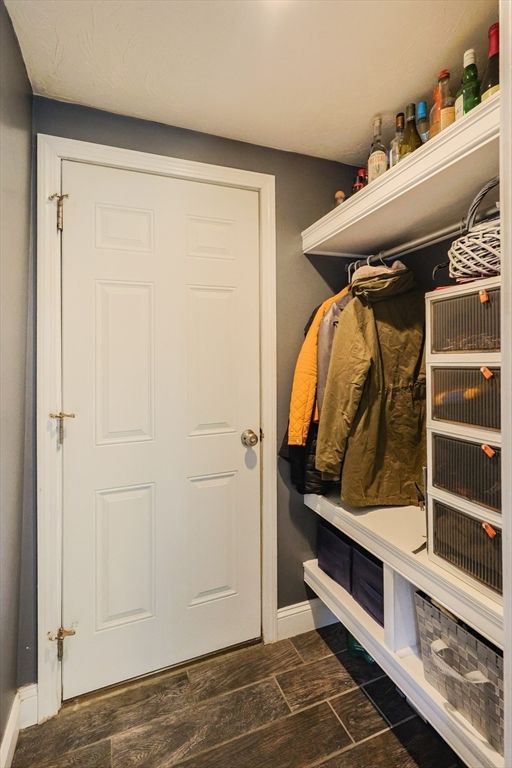 Interior, Walk-in Closets, Wood Texture Flooring