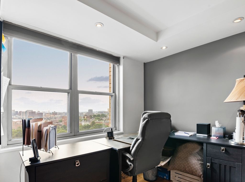 Home Office, Interior, Recessed Lighting