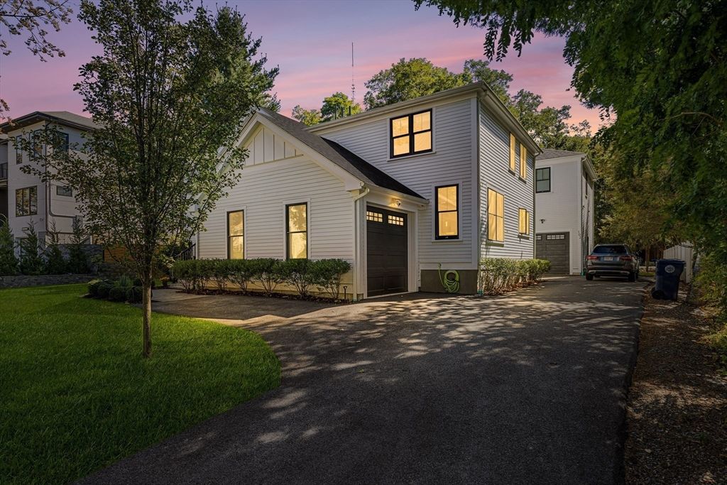 Attached, Backyard, Exterior, Facade, Farmhouse