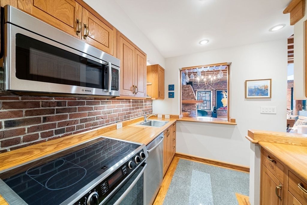 Interior, Kitchen, Recessed Lighting, Stainless Steel Appliances