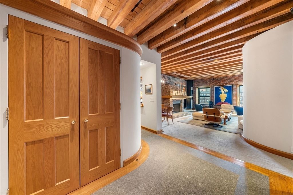 Fireplace, Interior, Wooden Beams, Wooden Ceilings