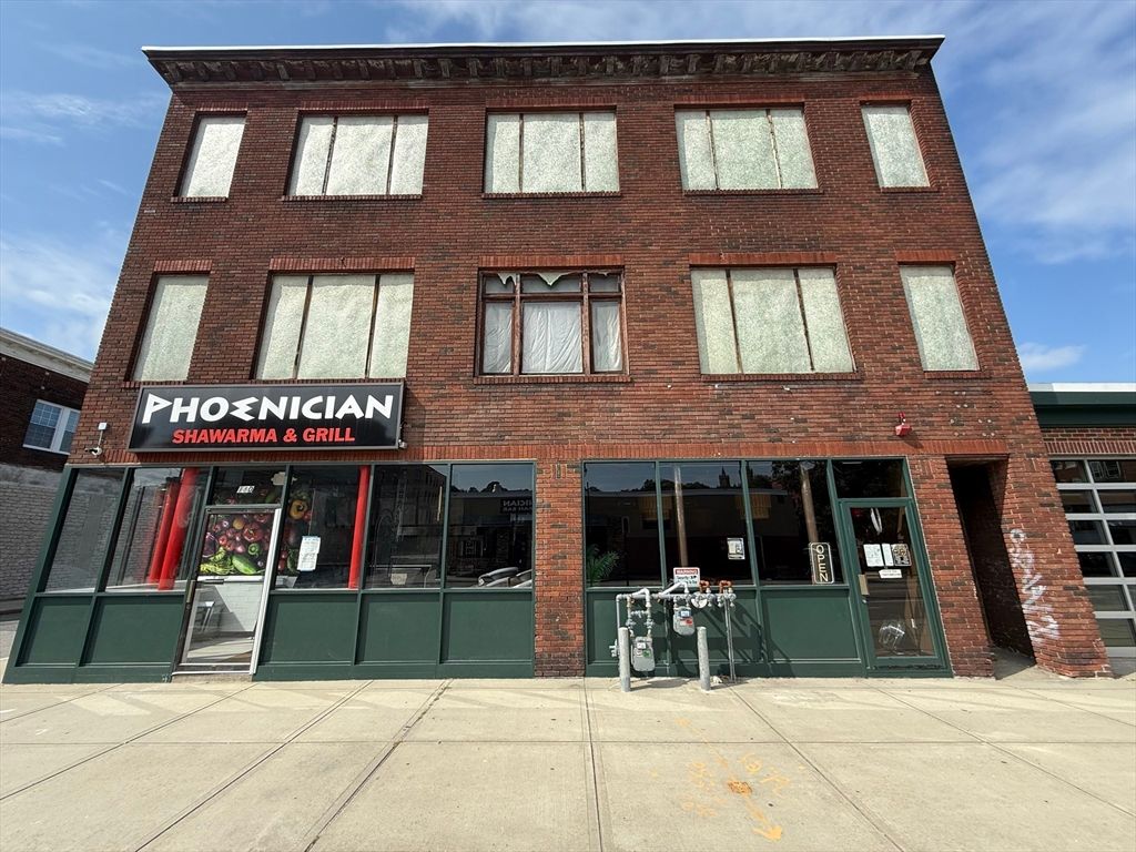 Exterior, Facade, Brick Facade, Condo Building