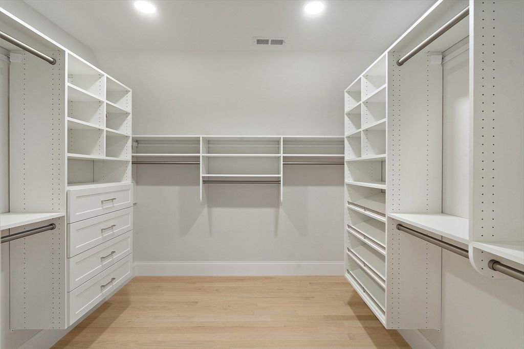 Interior, Recessed Lighting, Walk-in Closets, Wood Texture Flooring