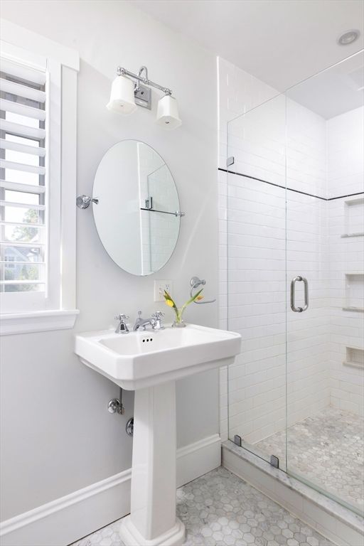 Bathroom, Glass Shower, Interior
