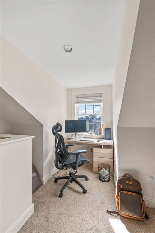 Home Office, Interior, Recessed Lighting