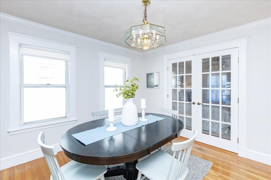 Dining room, Interior, Wood Texture Flooring