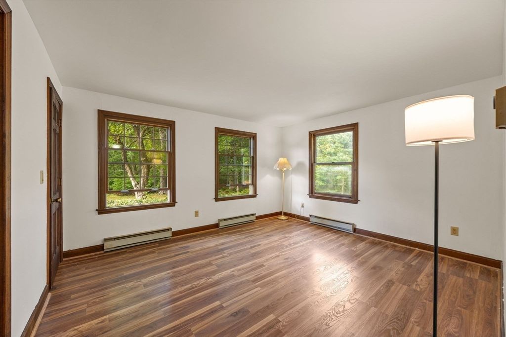 Empty room, Interior, Wood Texture Flooring