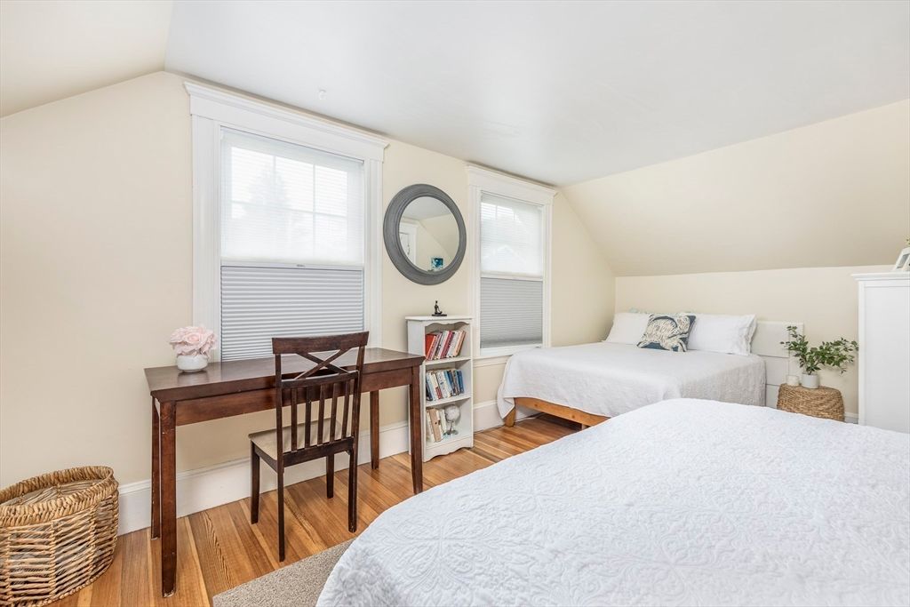 Bedroom, Home Office, Interior, Wood Texture Flooring