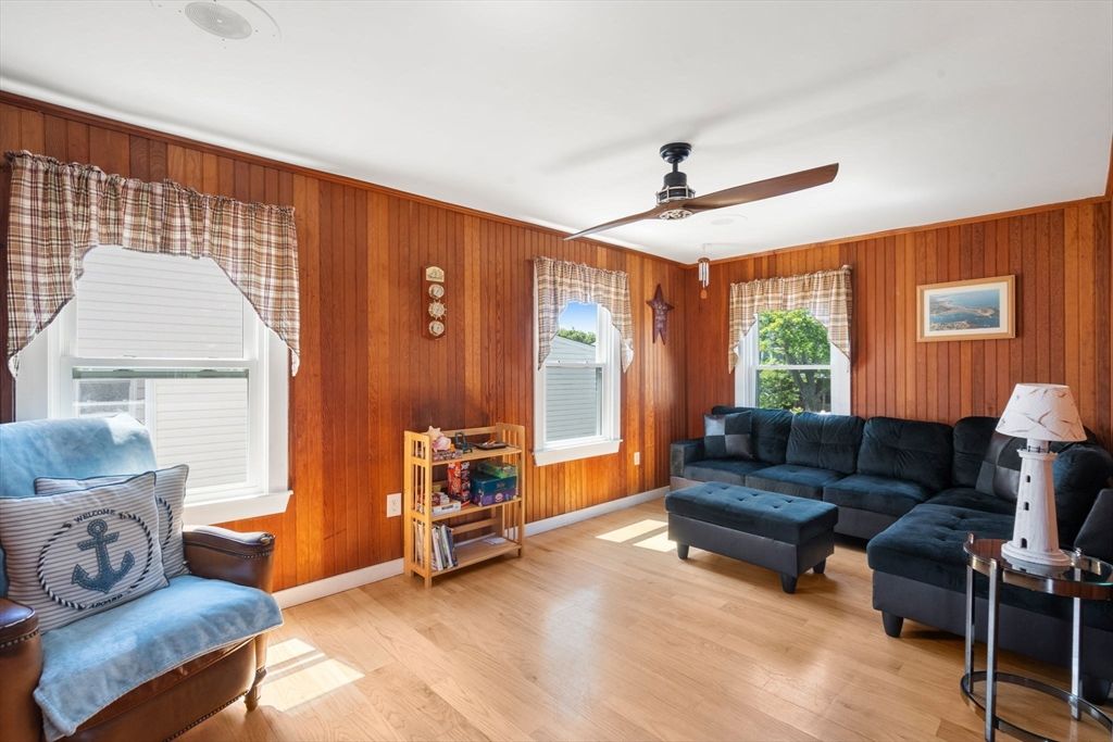 Interior, Living room, Wood Texture Flooring, Wooden Walls