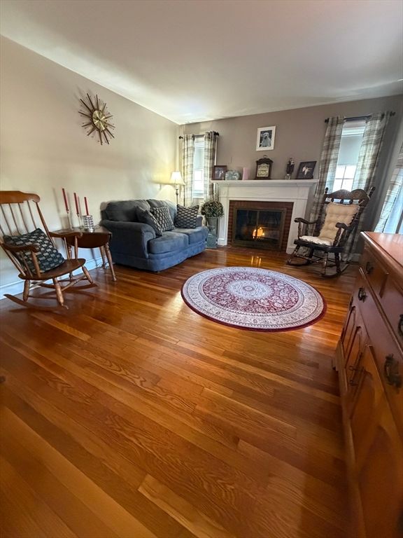 Fireplace, Interior, Living room, Wood Texture Flooring