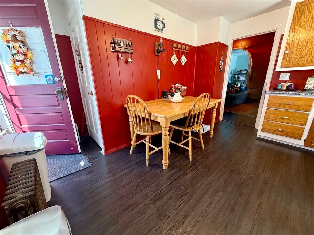 Dining room, Interior, Wood Texture Flooring