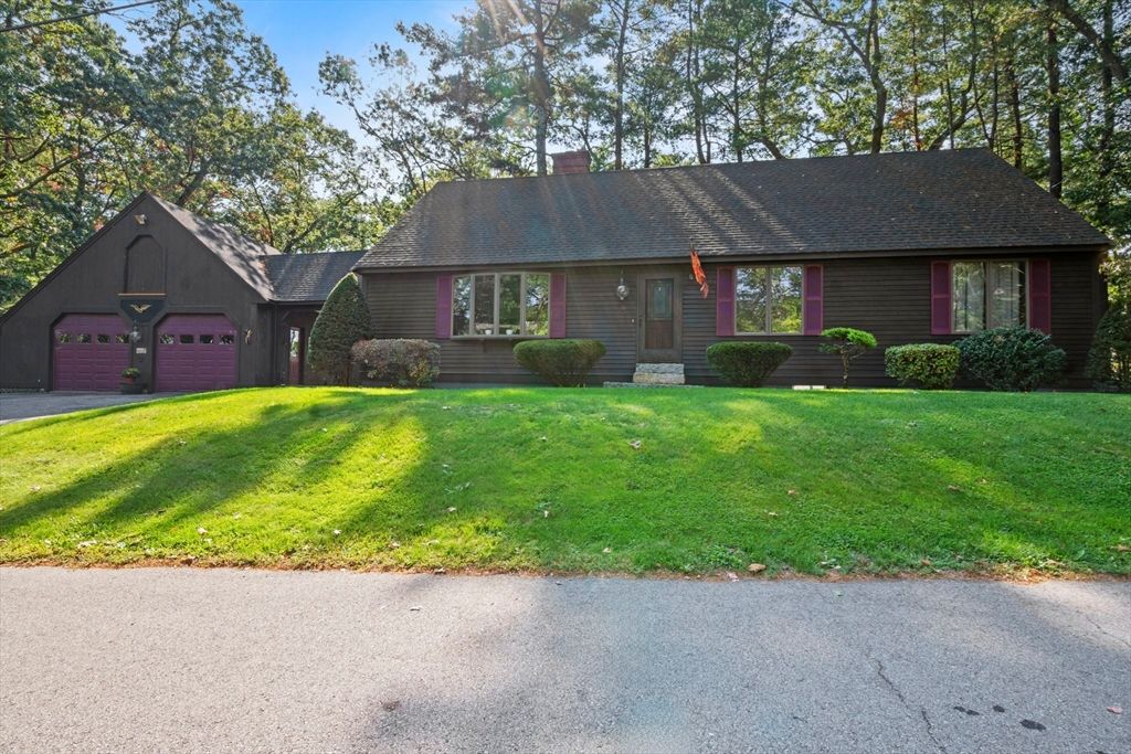 Attached, Backyard, Exterior, Facade, Cape Cod