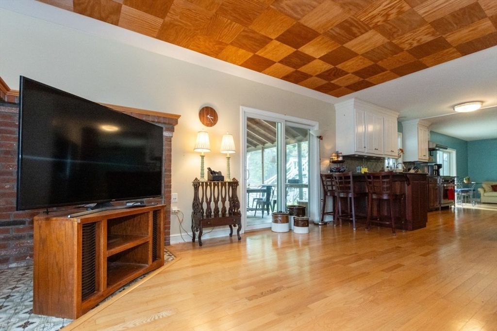 Interior, Kitchen, Wooden Ceilings, Wood Texture Flooring