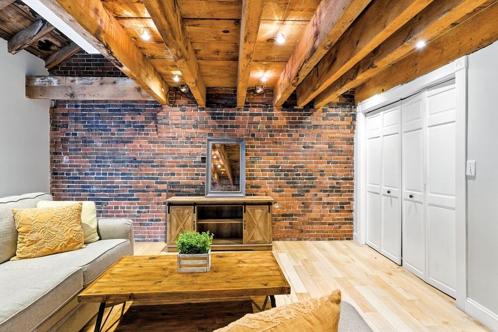 Interior, Stone Walls, Wooden Beams, Wooden Ceilings, Wood Texture Flooring