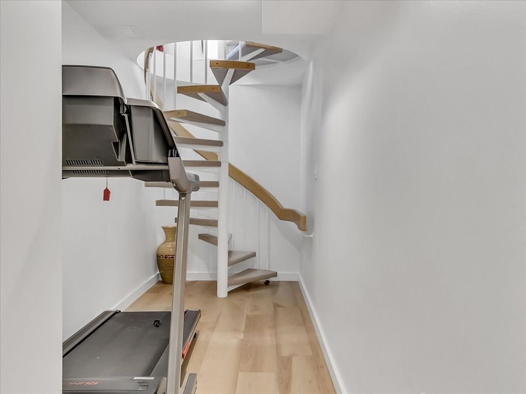 Fitness Equipment, Interior, Wood Texture Flooring
