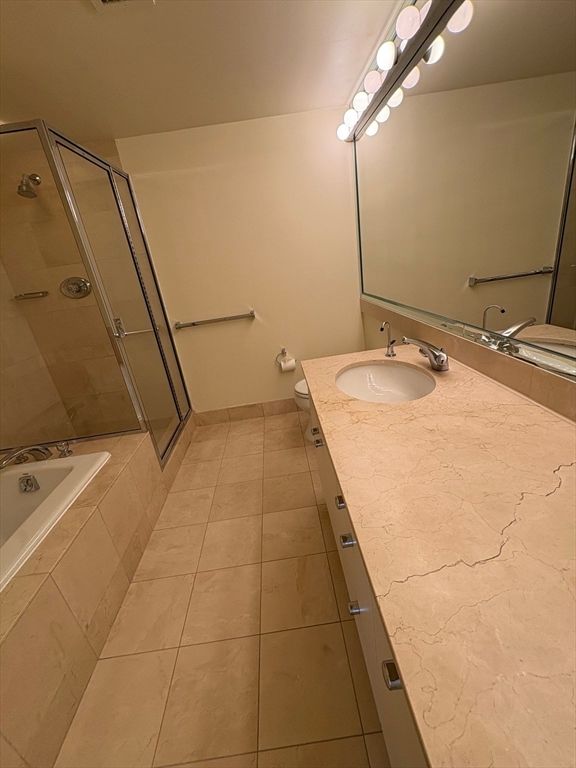 Bathroom, Dual Sink Vanities, Glass Shower, Interior