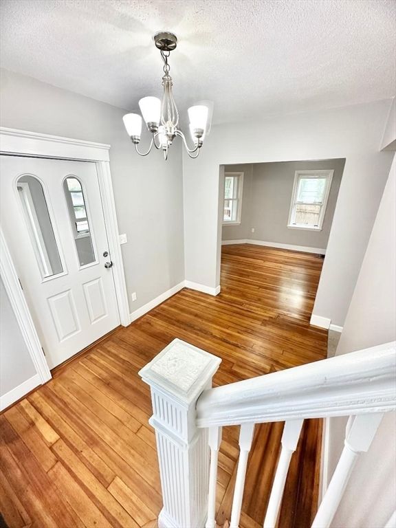 Chandelier, Interior, Wood Texture Flooring