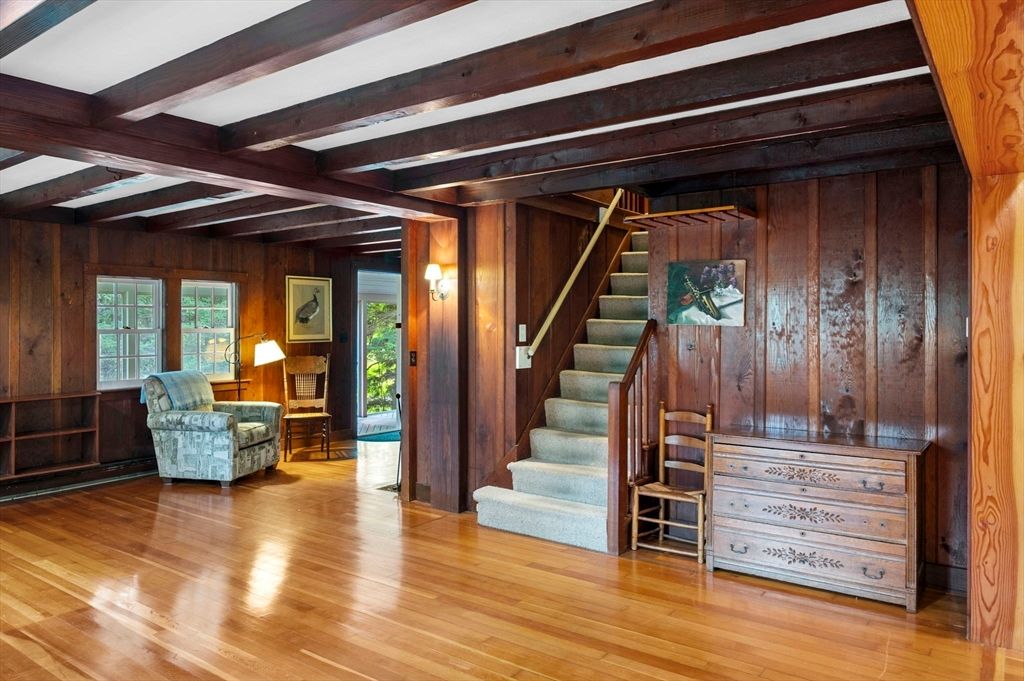 Interior, Wooden Beams, Wood Texture Flooring, Wooden Walls