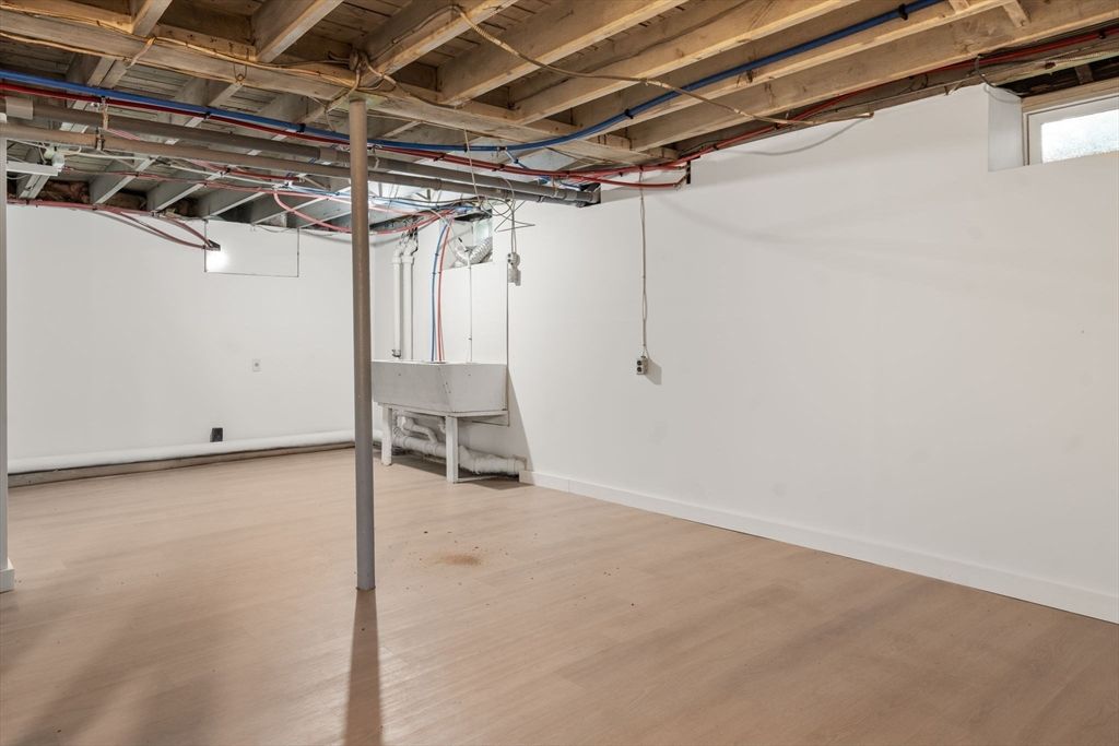 Garage, Interior, Wooden Beams, Wood Texture Flooring