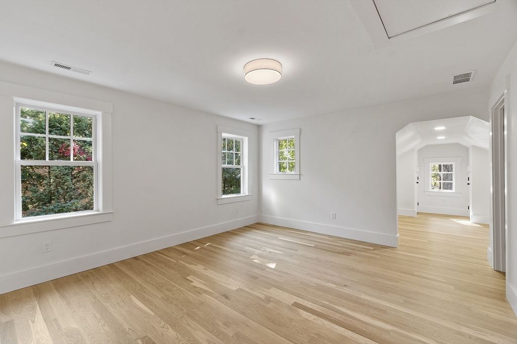 Empty room, Interior, Wood Texture Flooring