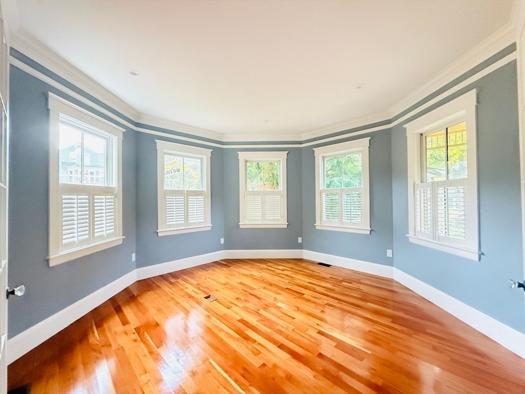 Empty room, Interior, Wood Texture Flooring