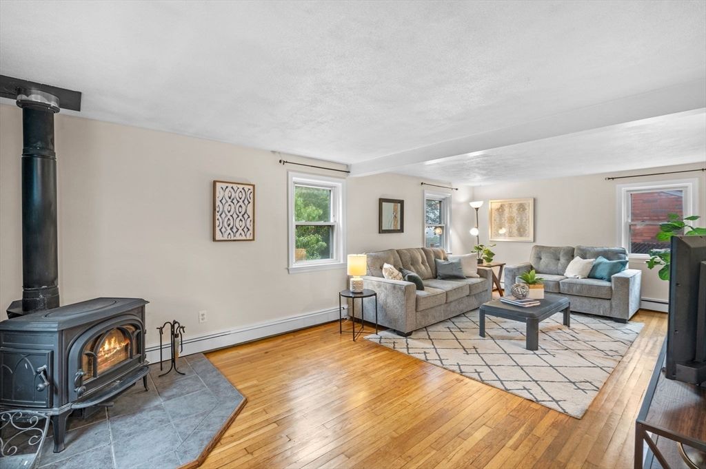 Fireplace, Interior, Living room, Wood Texture Flooring