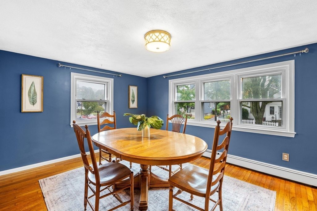 Dining room, Interior, Wood Texture Flooring