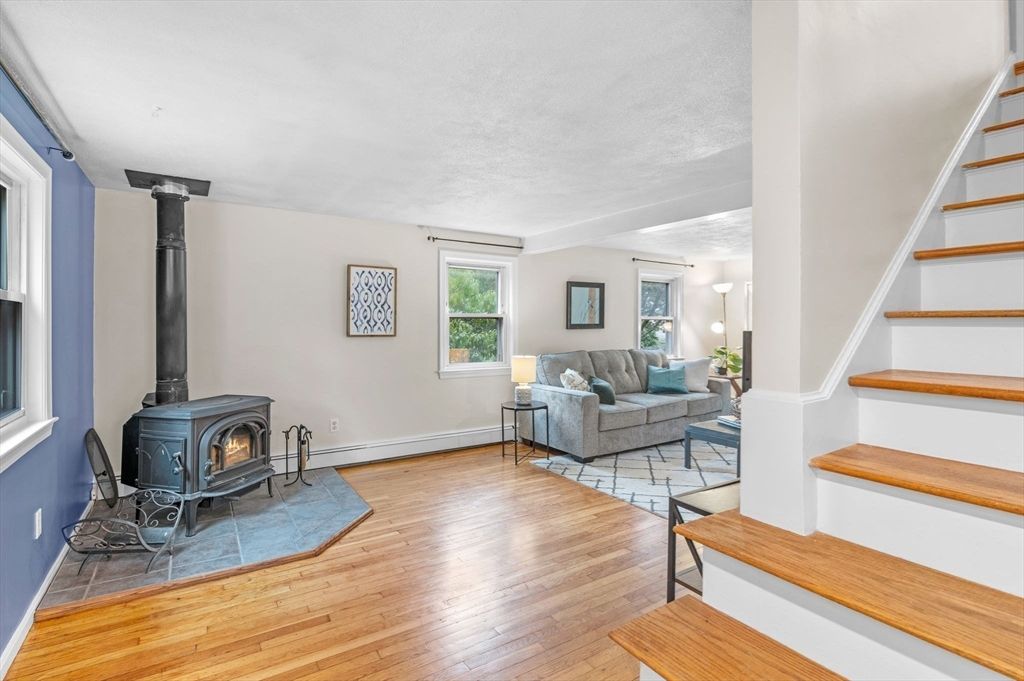 Fireplace, Interior, Living room, Wood Texture Flooring