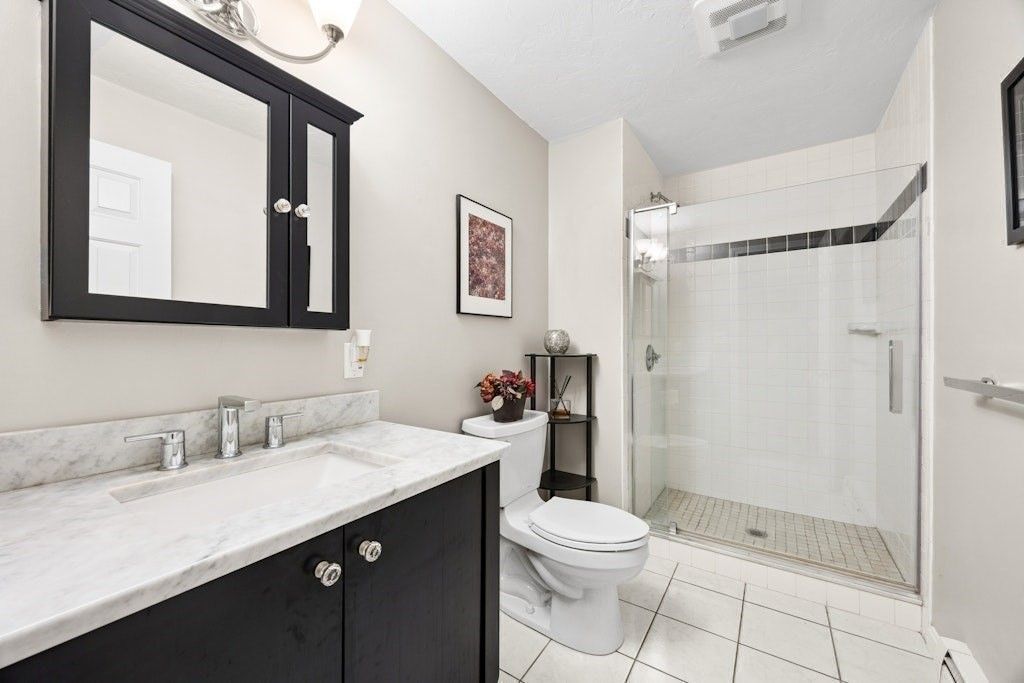 Bathroom, Glass Shower, Interior