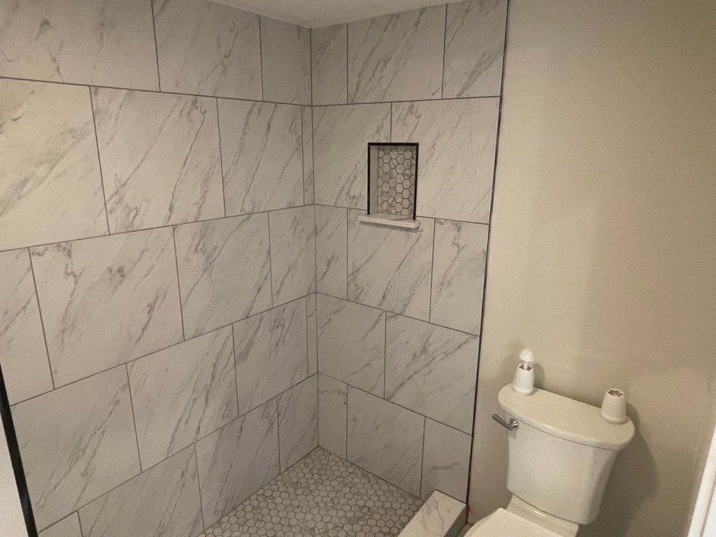 Bathroom, Interior, Marble Walls