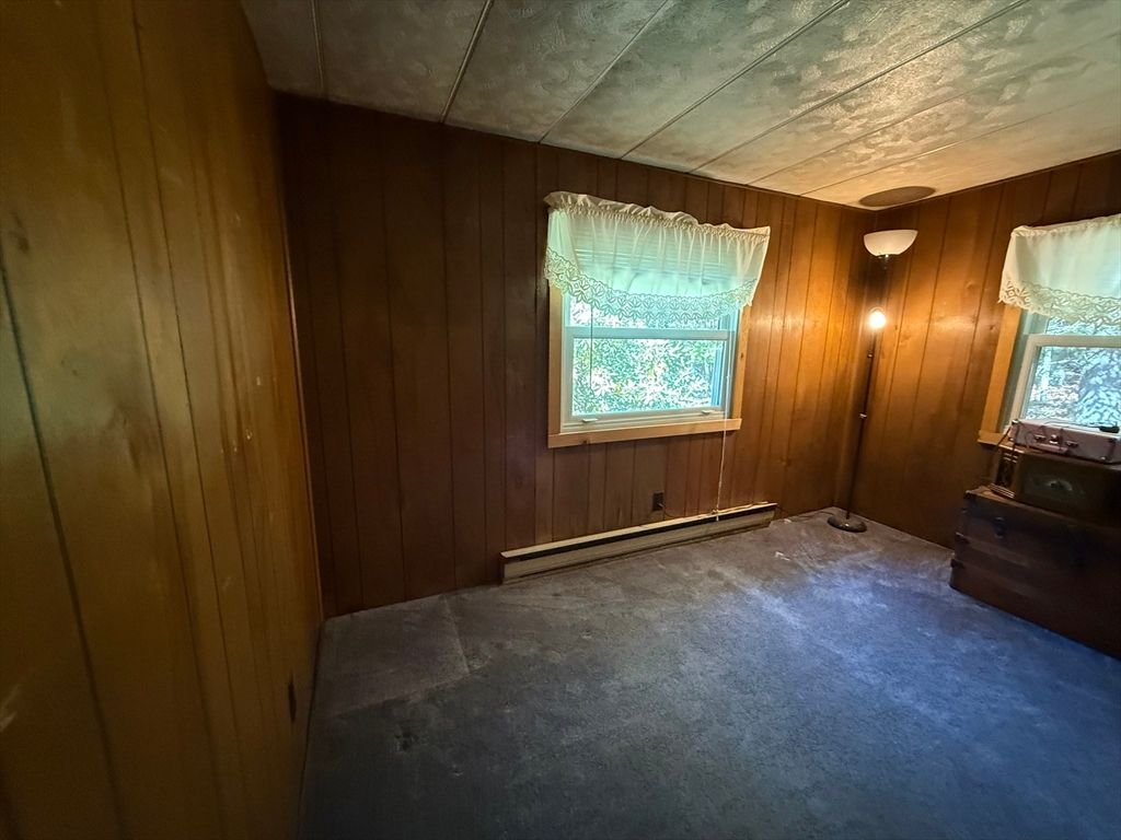 Empty room, Interior, Wooden Walls