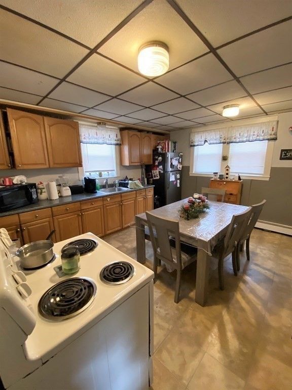 Dining room, Interior, Kitchen