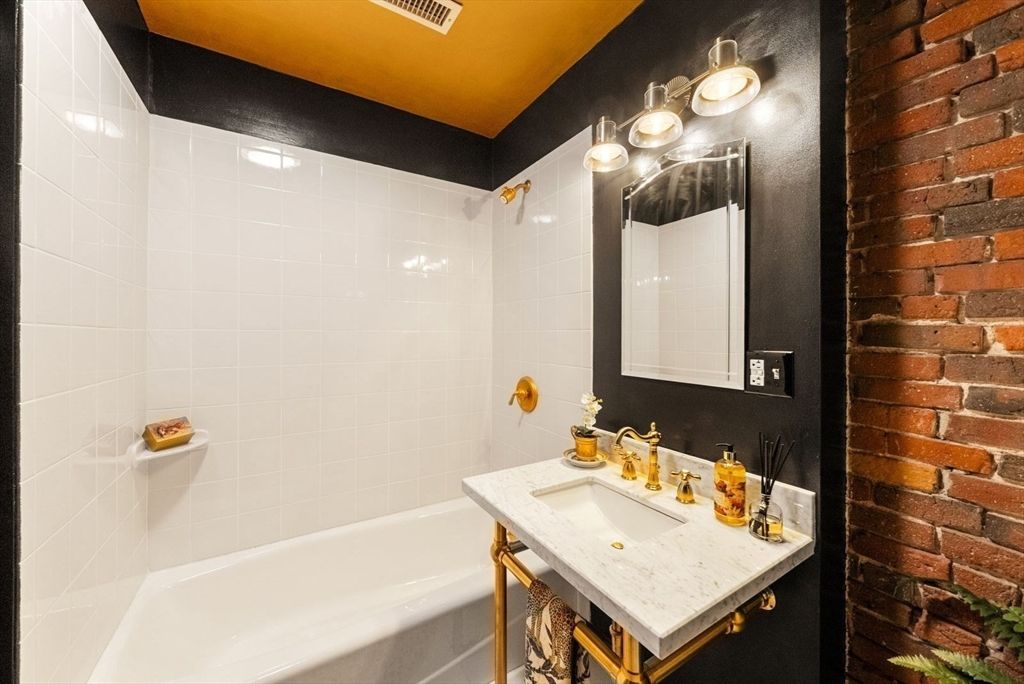 Bathroom, Interior, Stone Walls