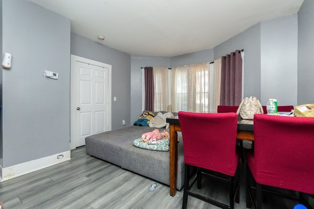 Dining room, Interior, Wood Texture Flooring
