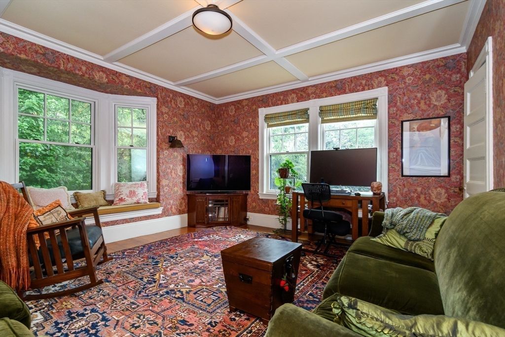 Home Office, Interior, Living room